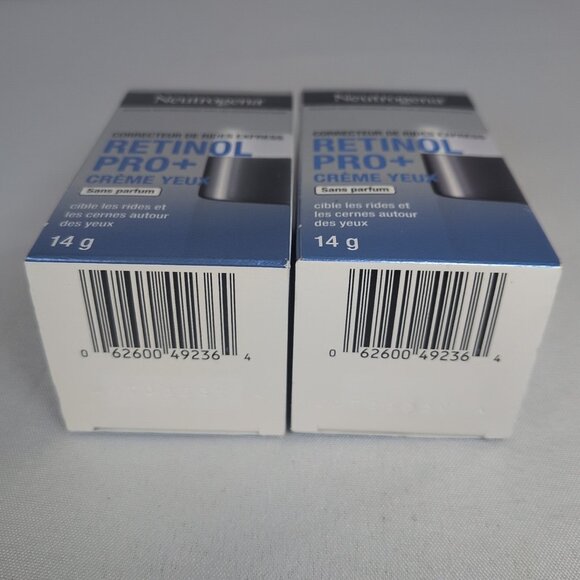 2 Pack Neutrogena Rapid Wrinkle Repair Retinol Pro+ Eye Cream 14g Dark Circles - Picture 6 of 8